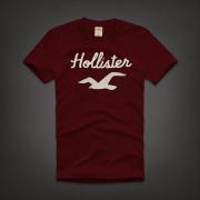 Tee shirt Hollister Homme Rouge